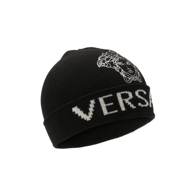 Шерстяная шапка Versace 1002119/A236561