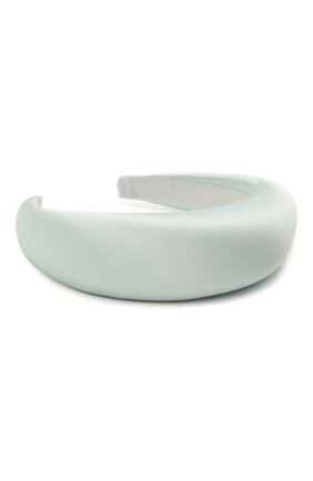 Женский ободок для волос FLOWER ME голубого цвета по цене 11000 руб., арт. HAIRBAND-ST005010L | Фото 2 Женский ободок для волос FLOWER ME голубого цвета, арт. HAIRBAND-ST005010L | Фото 2