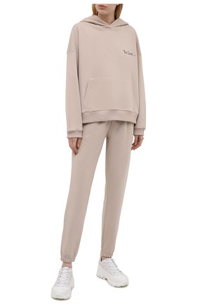 Женский хлопковый костюм SEVEN LAB бежевого цвета по цене 15330 руб., арт. HP20-WN beige | Фото 1 Женский хлопковый костюм SEVEN LAB бежевого цвета, арт. HP20-WN beige | Фото 1