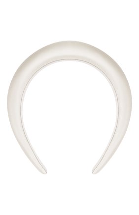 Женский ободок для волос FLOWER ME белого цвета по цене 11000 руб., арт. HAIRBAND-NS004010L | Фото 1 Женский ободок для волос FLOWER ME белого цвета, арт. HAIRBAND-NS004010L | Фото 1