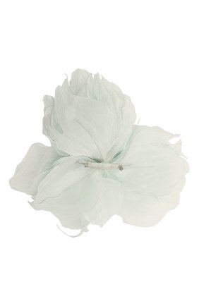 Женская брошь pion FLOWER ME голубого цвета по цене 15400 руб., арт. PION-NS005010M | Фото 2 Женская брошь pion FLOWER ME голубого цвета, арт. PION-NS005010M | Фото 2