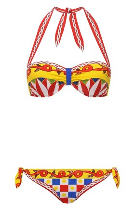 Женский раздельный купальник DOLCE & GABBANA разноцветного цвета по цене 49950 руб., арт. 08A58J/FPG6A | Фото 1 Женский раздельный купальник DOLCE & GABBANA разноцветного цвета, арт. 08A58J/FPG6A | Фото 1