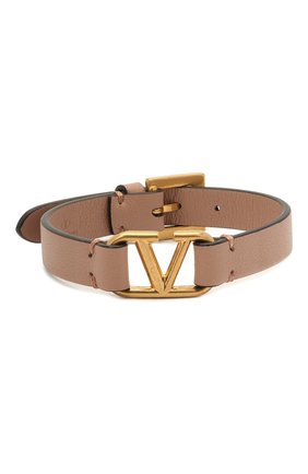 Женский кожаный браслет vlogo VALENTINO бежевого цвета по цене 14500 руб., арт. WW2J0C44/ZXL | Фото 1 Женский кожаный браслет vlogo VALENTINO бежевого цвета, арт. WW2J0C44/ZXL | Фото 1