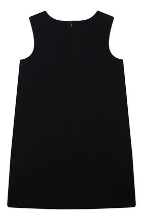 Детское хлопковое платье EMPORIO ARMANI темно-синего цвета по цене 14600 руб., арт. 6K3A05/1JHSZ | Фото 2 Детское хлопковое платье EMPORIO ARMANI темно-синего цвета, арт. 6K3A05/1JHSZ | Фото 2 (Материал внешний: Хлопок; Случай: Повседневный; Рукава: Короткие; Девочки Кросс-КТ: Платье-одежда; Ростовка одежда: 10 - 11 лет | 140 - 146см, 13 - 15 лет | 158 см, 16 лет | 164 см, 4 года | 104 см, 5 лет | 110 см, 6 лет | 116 см, 7 лет | 122 см, 8 лет | 128 см, 9 лет | 134 см)