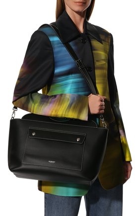 Женская сумка pocket BURBERRY черного цвета по цене 145000 руб., арт. 8041745 | Фото 6 Женская сумка pocket BURBERRY черного цвета, арт. 8041745 | Фото 6