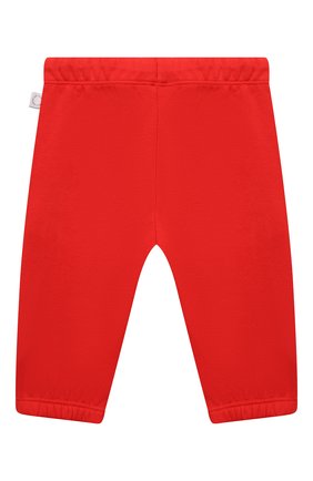Детские хлопковые брюки STELLA MCCARTNEY красного цвета по цене 4305 руб., арт. 602286/SQJ30 | Фото 2 Детские хлопковые брюки STELLA MCCARTNEY красного цвета, арт. 602286/SQJ30 | Фото 2
