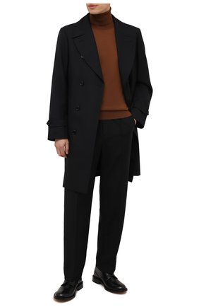 Мужской кашемировая водолазка DOLCE & GABBANA коричневого цвета по цене 83850 руб., арт. GXB00T/JAW20 | Фото 2 Мужской кашемировая водолазка DOLCE & GABBANA коричневого цвета, арт. GXB00T/JAW20 | Фото 2