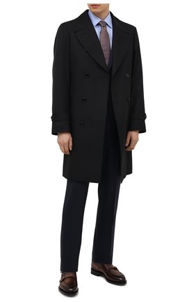 Мужские кожаные монки SANTONI темно-коричневого цвета по цене 69950 руб., арт. MCCG17744MD3HFULT50 | Фото 2 Мужские кожаные монки SANTONI темно-коричневого цвета, арт. MCCG17744MD3HFULT50 | Фото 2