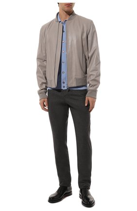 Мужские кожаные оксфорды SANTONI черного цвета по цене 56100 руб., арт. MCCG17835MH4H0BRN01 | Фото 2 Мужские кожаные оксфорды SANTONI черного цвета, арт. MCCG17835MH4H0BRN01 | Фото 2
