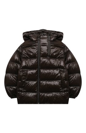 Детского пуховая куртка с капюшоном EMPORIO ARMANI хаки цвета по цене 25600 руб., арт. 6K4B67/1NWPZ | Фото 1 Детского пуховая куртка с капюшоном EMPORIO ARMANI хаки цвета, арт. 6K4B67/1NWPZ | Фото 1 (Материал внешний: Синтетический материал; Мальчики Кросс-КТ: Пуховик-верхняя одежда; Рукава: Длинные; Материал подклада: Синтетический материал; Материал утеплителя: Пух и перо; Кросс-КТ: Сезон: зима; Ростовка одежда: 10 - 11 лет | 140 - 146см, 13 - 15 лет | 158 см, 16 лет | 164 см, 4 года | 104 см, 5 лет | 110 см, 6 лет | 116 см, 7 лет | 122 см, 8 лет | 128 см)