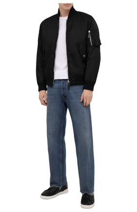 Мужские кожаные кеды triple stitch ZEGNA COUTURE черного цвета по цене 106000 руб., арт. A4665X-LHSPT | Фото 2 Мужские кожаные кеды triple stitch ZEGNA COUTURE черного цвета, арт. A4665X-LHSPT | Фото 2 (Материал внутренний: Натуральная кожа; Подошва: Массивная; Материал внешний: Кожа; Материал утеплителя: Без утеплителя; Длина стельки: 31; Стили: Классический)