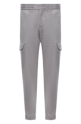 Мужские шерстяные джоггеры ERMENEGILDO ZEGNA серого цвета по цене 95650 руб., арт. UVI11/TT15 | Фото 1 Мужские шерстяные джоггеры ERMENEGILDO ZEGNA серого цвета, арт. UVI11/TT15 | Фото 1 (Материал внешний: Шерсть; Силуэт М (брюки): Джоггеры; Мужское Кросс-КТ: Брюки-трикотаж; Стили: Спорт-шик; Длина (брюки, джинсы): Стандартные)