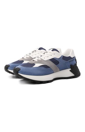 Мужские комбинированные кроссовки maple 64 DSQUARED2 синего цвета по цене 41700 руб., арт. SNM0184 01601683 | Фото 1 Мужские комбинированные кроссовки maple 64 DSQUARED2 синего цвета, арт. SNM0184 01601683 | Фото 1
