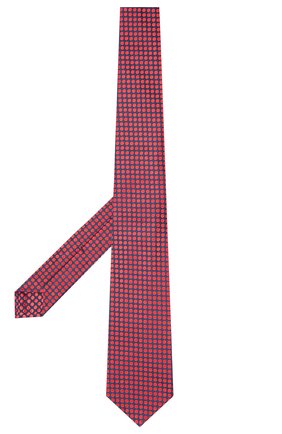 Мужской шелковый галстук KITON красного цвета по цене 25550 руб., арт. UCRVKLC08G72 | Фото 2 Мужской шелковый галстук KITON красного цвета, арт. UCRVKLC08G72 | Фото 2