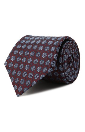 Мужской шелковый галстук KITON бордового цвета по цене 25550 руб., арт. UCRVKLC08G58 | Фото 1 Мужской шелковый галстук KITON бордового цвета, арт. UCRVKLC08G58 | Фото 1