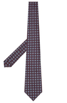 Мужской шелковый галстук KITON бордового цвета по цене 25550 руб., арт. UCRVKLC08G58 | Фото 2 Мужской шелковый галстук KITON бордового цвета, арт. UCRVKLC08G58 | Фото 2