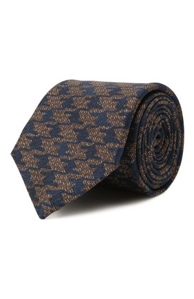 Мужской шелковый галстук KITON коричневого цвета по цене 25550 руб., арт. UCRVKLC08G47 | Фото 1 Мужской шелковый галстук KITON коричневого цвета, арт. UCRVKLC08G47 | Фото 1
