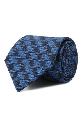 Мужской шелковый галстук KITON синего цвета по цене 26150 руб., арт. UCRVKLC08G47 | Фото 1 Мужской шелковый галстук KITON синего цвета, арт. UCRVKLC08G47 | Фото 1 (Принт: С принтом; Материал: Текстиль, Шелк)