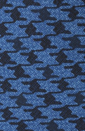 Мужской шелковый галстук KITON синего цвета, арт. UCRVKLC08G47 | Фото 3 (Принт: С принтом; Материал: Текстиль, Шелк)