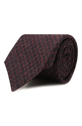 Мужской галстук из шелка и шерсти KITON бордового цвета по цене 25550 руб., арт. UCRVKLC08G19 | Фото 1 Мужской галстук из шелка и шерсти KITON бордового цвета, арт. UCRVKLC08G19 | Фото 1