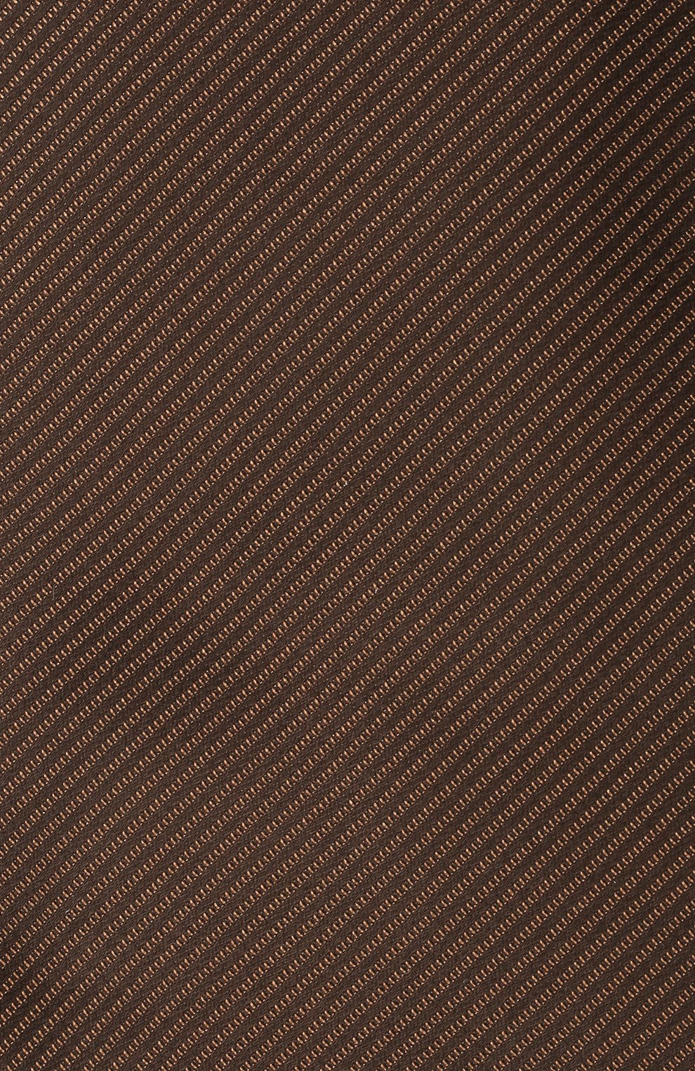 Мужской шелковый галстук TOM FORD темно-коричневого цвета, арт. 2TF05/XTF | Фото 3 (Материал: Текстиль, Шелк; Принт: Без принта)