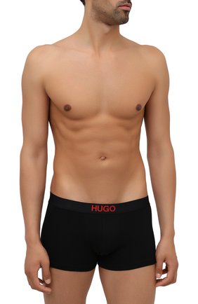 Мужские комплект из двух боксеров HUGO хаки цвета по цене 4200 руб., арт. 50454316 | Фото 2 Мужские комплект из двух боксеров HUGO хаки цвета, арт. 50454316 | Фото 2 (Материал внешний: Хлопок; Кросс-КТ: бельё; Мужское Кросс-КТ: Трусы)