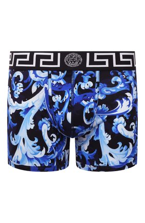 Мужские хлопковые боксеры VERSACE синего цвета по цене 8695 руб., арт. 1001384/1A00997 | Фото 1 Мужские хлопковые боксеры VERSACE синего цвета, арт. 1001384/1A00997 | Фото 1 (Материал внешний: Хлопок; Кросс-КТ: бельё; Мужское Кросс-КТ: Трусы)