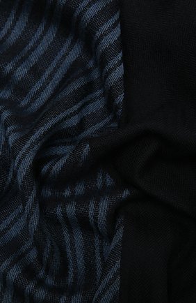 Мужской шарф из кашемира и шелка LORO PIANA синего цвета по цене 89950 руб., арт. FAL6653 | Фото 2 Мужской шарф из кашемира и шелка LORO PIANA синего цвета, арт. FAL6653 | Фото 2 (Материал: Текстиль, Шерсть, Кашемир, Шелк; Кросс-КТ: кашемир, шелк)