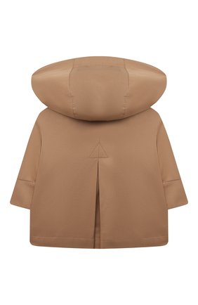 Детского хлопковый тренч с капюшоном BURBERRY бежевого цвета по цене 39300 руб., арт. 8041204 | Фото 2 Детского хлопковый тренч с капюшоном BURBERRY бежевого цвета, арт. 8041204 | Фото 2