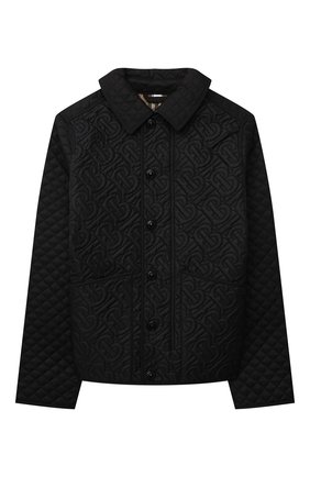 Детского утепленная куртка BURBERRY черного цвета по цене 27600 руб., арт. 8036682 | Фото 1 Детского утепленная куртка BURBERRY черного цвета, арт. 8036682 | Фото 1