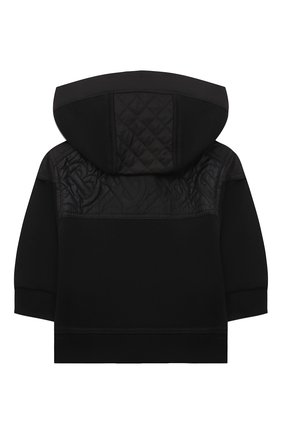 Детский хлопковая толстовка BURBERRY черного цвета по цене 22300 руб., арт. 8040857 | Фото 2 Детский хлопковая толстовка BURBERRY черного цвета, арт. 8040857 | Фото 2