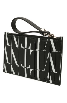Мужской кожаный футляр для кредитных карт VALENTINO черного цвета по цене 22150 руб., арт. WY2P0540/GTC | Фото 2 Мужской кожаный футляр для кредитных карт VALENTINO черного цвета, арт. WY2P0540/GTC | Фото 2