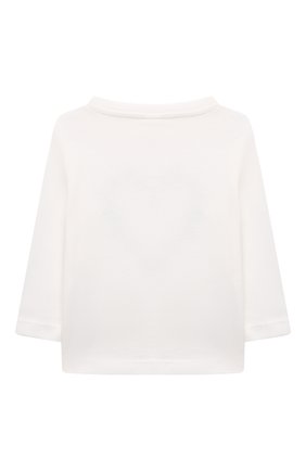 Детский хлопковый лонгслив STELLA MCCARTNEY белого цвета по цене 3525 руб., арт. 602598/SQJF9 | Фото 2 Детский хлопковый лонгслив STELLA MCCARTNEY белого цвета, арт. 602598/SQJF9 | Фото 2