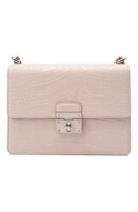 Женская сумка rosalia из кожи аллигатора DOLCE & GABBANA кремвого цвета по цене 1175000 руб., арт. BB6064/B2EC8/AMIS | Фото 1 Женская сумка rosalia из кожи аллигатора DOLCE & GABBANA кремвого цвета, арт. BB6064/B2EC8/AMIS | Фото 1 (Размер: small; Ремень/цепочка: На ремешке; Сумки-технические: Сумки через плечо; Материал: Экзотическая кожа)