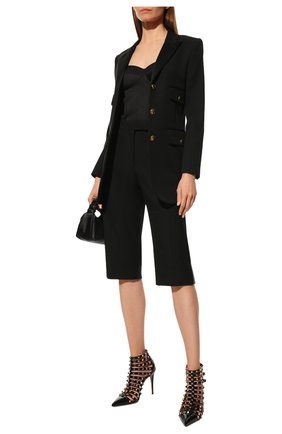 Женские кожаные ботильоны rockstud alcove VALENTINO черного цвета по цене 99500 руб., арт. WW2S0CQ0/HNQ | Фото 2 Женские кожаные ботильоны rockstud alcove VALENTINO черного цвета, арт. WW2S0CQ0/HNQ | Фото 2