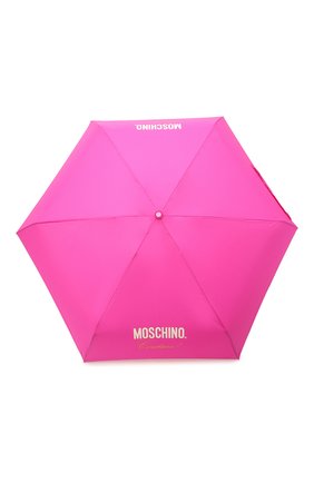 Женский складной зонт MOSCHINO фуксия цвета по цене 7390 руб., арт. 8014-SUPERMINI | Фото 1 Женский складной зонт MOSCHINO фуксия цвета, арт. 8014-SUPERMINI | Фото 1