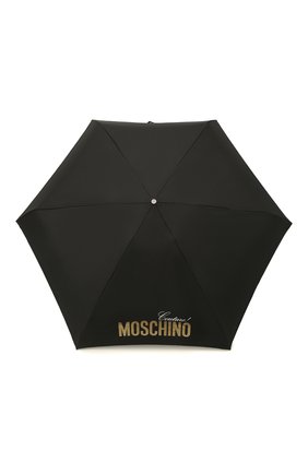 Женский складной зонт MOSCHINO золотого цвета, арт. 8900-SUPERMINI | Фото 1 (Материал: Текстиль, Металл, Синтетический материал)