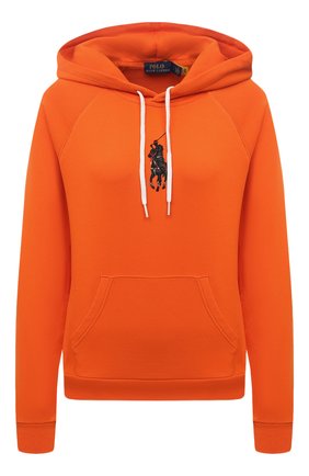 Женский хлопковое худи POLO RALPH LAUREN оранжевого цвета по цене 16650 руб., арт. 211839181 | Фото 1 Женский хлопковое худи POLO RALPH LAUREN оранжевого цвета, арт. 211839181 | Фото 1