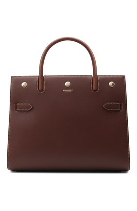 Женская сумка title small BURBERRY коричневого цвета по цене 155000 руб., арт. 8042391 | Фото 1 Женская сумка title small BURBERRY коричневого цвета, арт. 8042391 | Фото 1