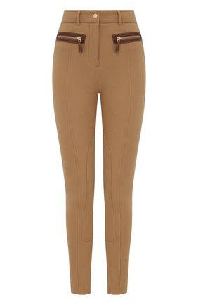 Женские хлопковые брюки BURBERRY бежевого цвета по цене 69100 руб., арт. 8041612 | Фото 1 Женские хлопковые брюки BURBERRY бежевого цвета, арт. 8041612 | Фото 1