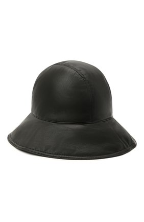 Женская панама из экокожи NANUSHKA черного цвета по цене 16750 руб., арт. NU21PFHT00199 | Фото 2 Женская панама из экокожи NANUSHKA черного цвета, арт. NU21PFHT00199 | Фото 2