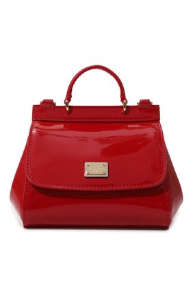 Детская кожаная сумка DOLCE & GABBANA красного цвета по цене 48450 руб., арт. EB0003/A1067 | Фото 1 Детская кожаная сумка DOLCE & GABBANA красного цвета, арт. EB0003/A1067 | Фото 1