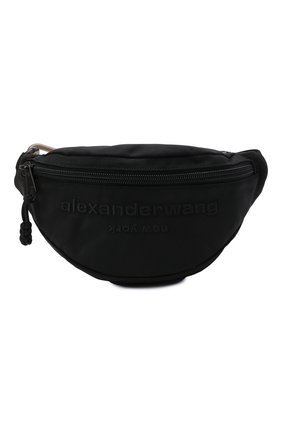 Женская поясная сумка ALEXANDER WANG черного цвета по цене 35050 руб., арт. 20321F21T | Фото 1 Женская поясная сумка ALEXANDER WANG черного цвета, арт. 20321F21T | Фото 1
