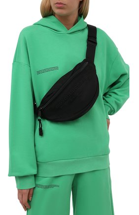 Женская поясная сумка ALEXANDER WANG черного цвета по цене 35050 руб., арт. 20321F21T | Фото 2 Женская поясная сумка ALEXANDER WANG черного цвета, арт. 20321F21T | Фото 2