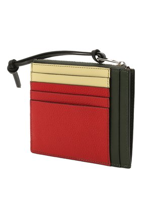 Женский футляр для кредитных карт loewe x paula's ibiza LOEWE красного цвета по цене 35400 руб., арт. C643037X02 | Фото 2 Женский футляр для кредитных карт loewe x paula's ibiza LOEWE красного цвета, арт. C643037X02 | Фото 2