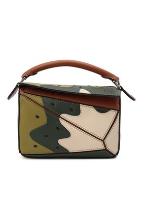 Женская сумка puzzle loewe x paula's ibiza LOEWE зеленого цвета по цене 1760000 тенге, арт. A510U95X39 | Фото 1 Женская сумка puzzle loewe x paula's ibiza LOEWE зеленого цвета, арт. A510U95X39 | Фото 1 (Сумки-технические: Сумки top-handle; Материал: Натуральная кожа; Размер: mini; Ремень/цепочка: На ремешке)