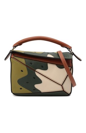 Женская сумка puzzle loewe x paula's ibiza LOEWE зеленого цвета по цене 1760000 тенге, арт. A510U95X39 | Фото 6 Женская сумка puzzle loewe x paula's ibiza LOEWE зеленого цвета, арт. A510U95X39 | Фото 6 (Сумки-технические: Сумки top-handle; Материал: Натуральная кожа; Размер: mini; Ремень/цепочка: На ремешке)