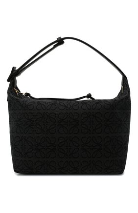 Женская сумка cubi LOEWE черного цвета, арт. A906K68X04 | Фото 1 (Сумки-технические: Сумки top-handle; Материал: Текстиль; Размер: small)