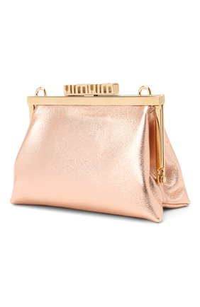 Женские кошелек на цепочке MIU MIU розового цвета по цене 62000 руб., арт. 5MT016-2DNP-F0CIM | Фото 2 Женские кошелек на цепочке MIU MIU розового цвета, арт. 5MT016-2DNP-F0CIM | Фото 2