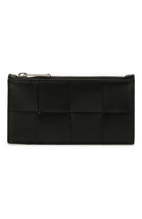 Мужской кожаный футляр для кредитных карт BOTTEGA VENETA черного цвета по цене 29950 руб., арт. 667049/VBWD3 | Фото 1 Мужской кожаный футляр для кредитных карт BOTTEGA VENETA черного цвета, арт. 667049/VBWD3 | Фото 1